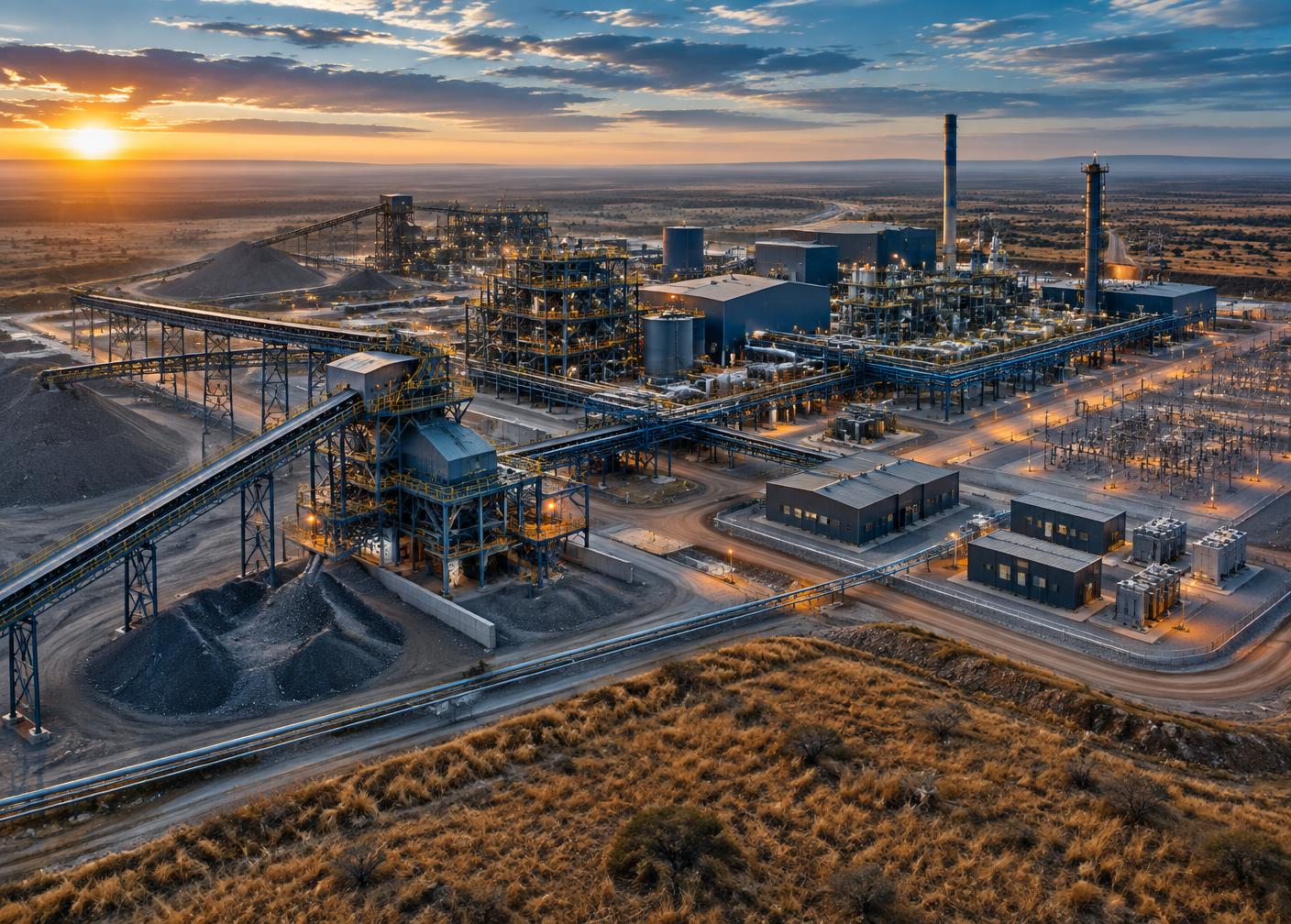 Mining & Processing industrial energy environment